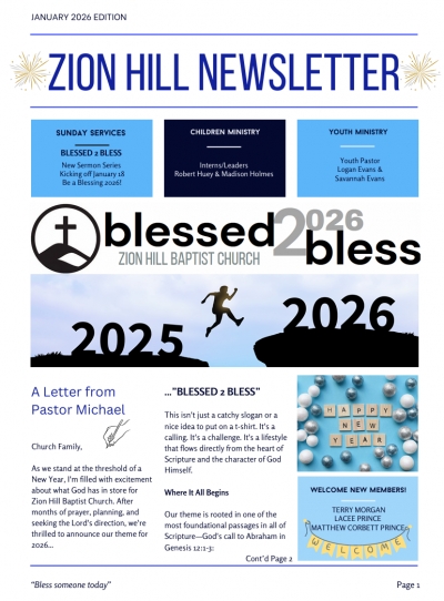 The Messenger Newsletter